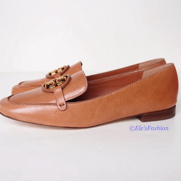 NIB Tory Burch Metal Miller 15mm Leather Loafer TAN US 7 7.5 8 8.5 9 AUTHENTIC - Picture 12 of 16